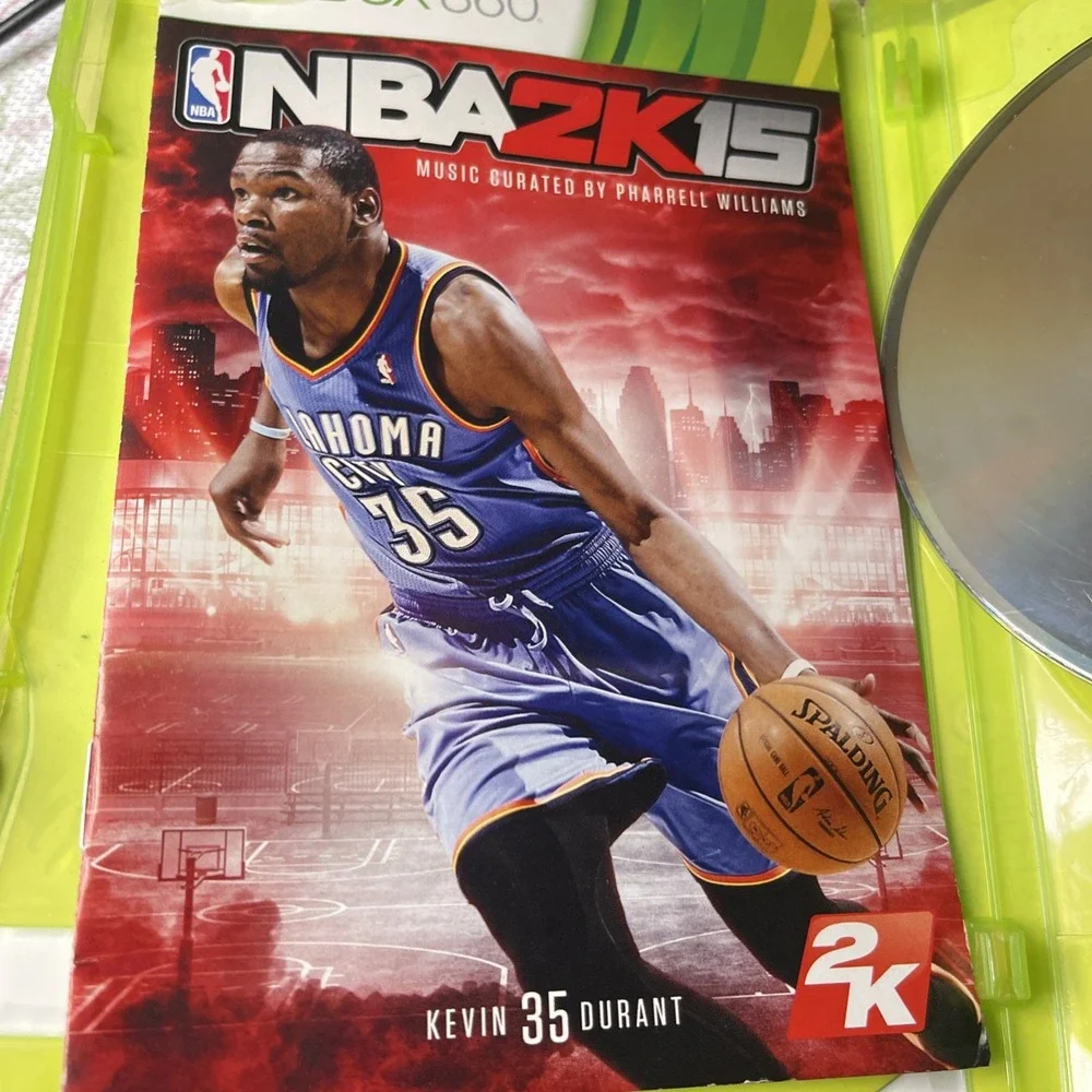 NBA 2K15 Xbox 360 Video Game Complete w/ Manual Untested